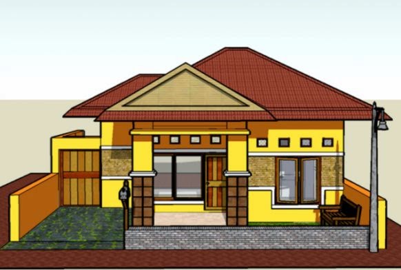 Gambar Desain Rumah  Sederhana  Gallery Taman  Minimalis 