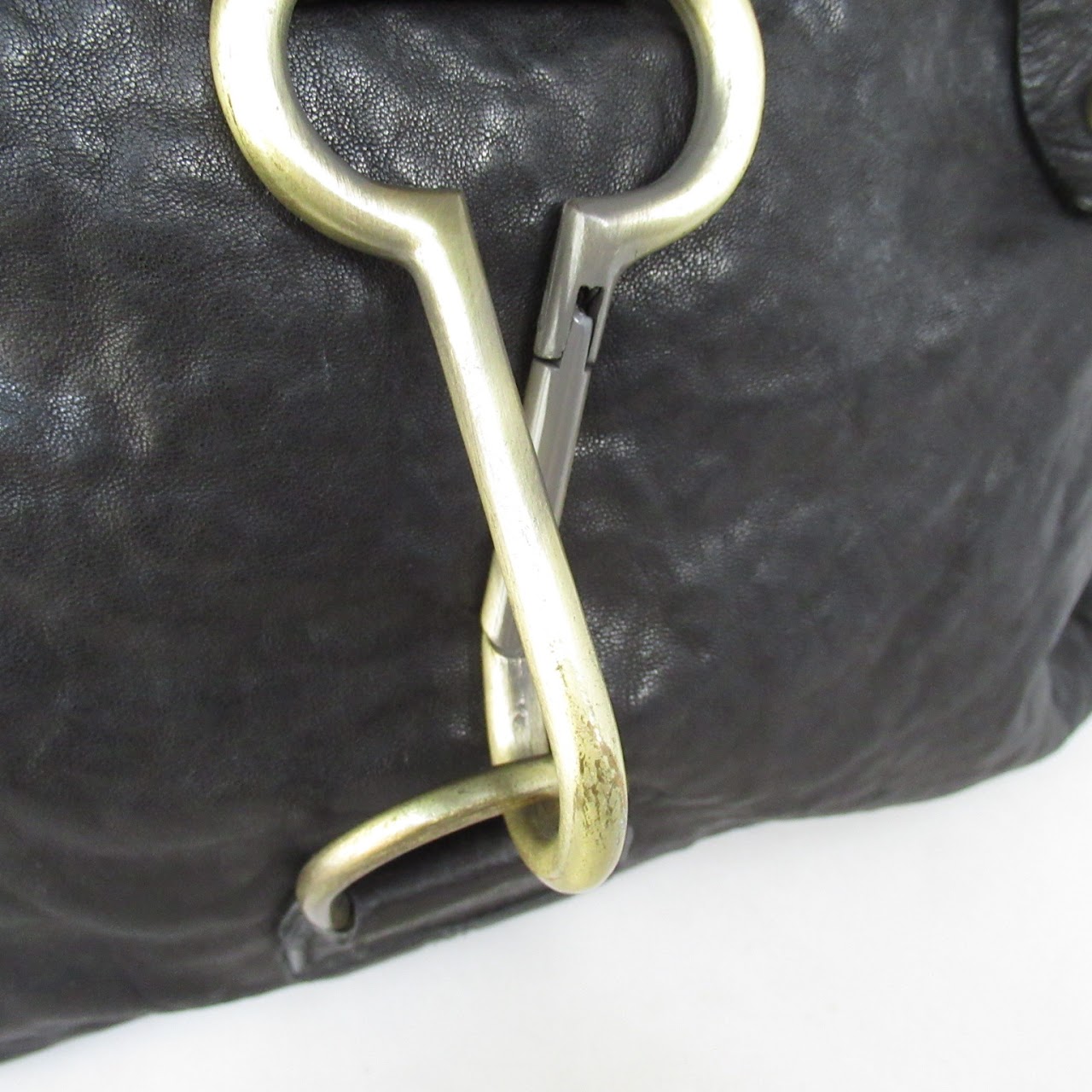 Theory Large Leather Shoulder Bag