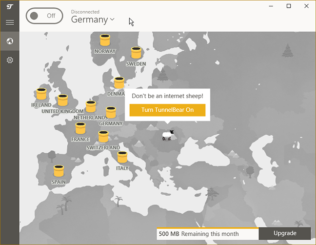 TunnelBear 3 para Windows