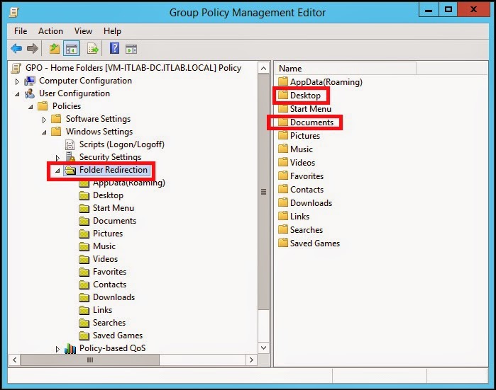 It User Guides Server 2012 R2 Gpo Folder Redirection With Local Sync