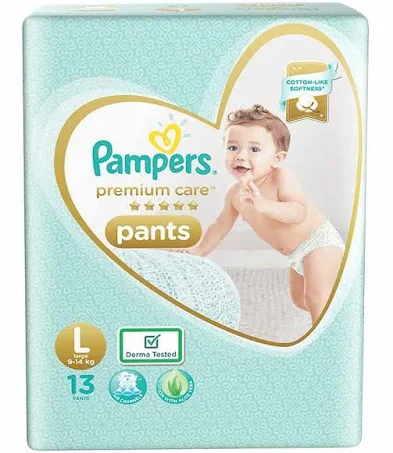 Pampers Premium Care Diaper Pants Large - 13 pcs