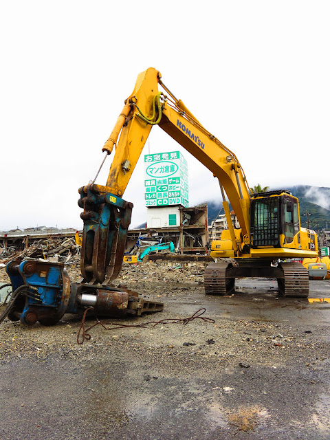 小倉南区沼店マンガ倉庫取り壊し工事現場-9