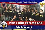 Ketua DPP Kemal Situru Apresiasi Kesuksesan Gelaran Bazar Musik DPD LIDIK Pro Maros