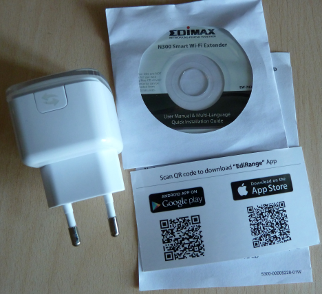 Edimax N300, Extensor Wi-Fi, inalámbrico, EW-7438RPn, alcance