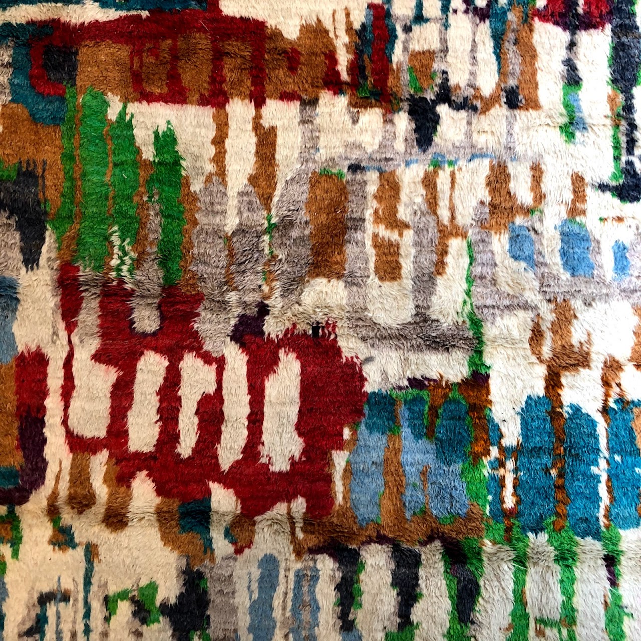 Multicolor Abstract Rug
