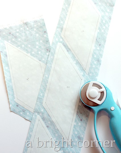 Winter Star Pillow tutorial 6