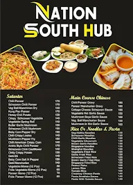 Nation South Hub menu 2