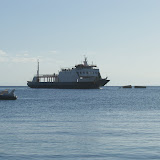 De veerboot Angela.