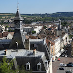 Ancien château : vue vers le sud