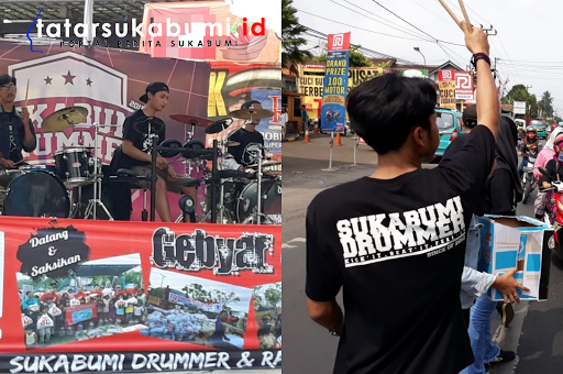 
Sukabumi Drummer Gelar Rampak Drummer Peduli Lombok di Cibadak
