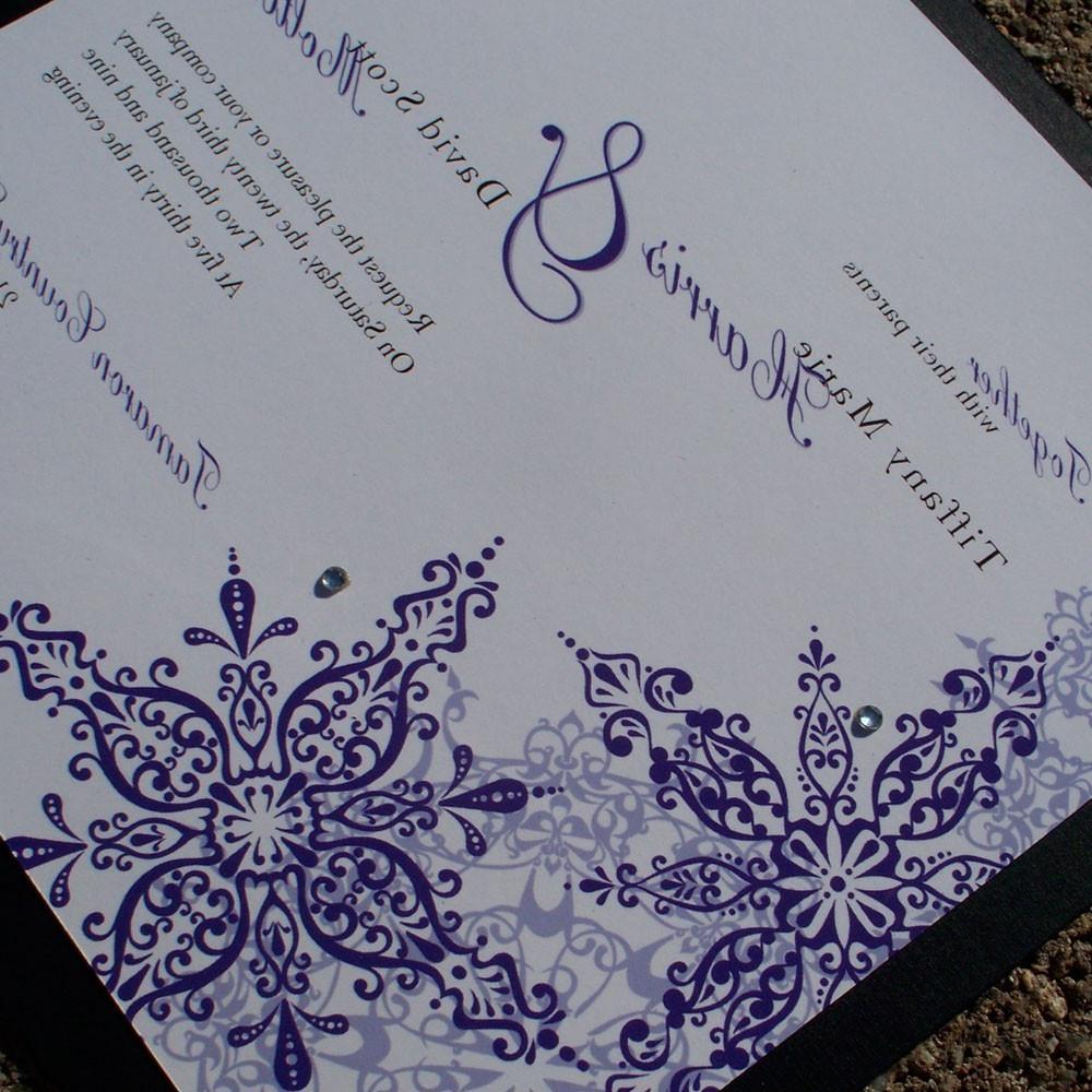 Winter Wedding Invitation Set