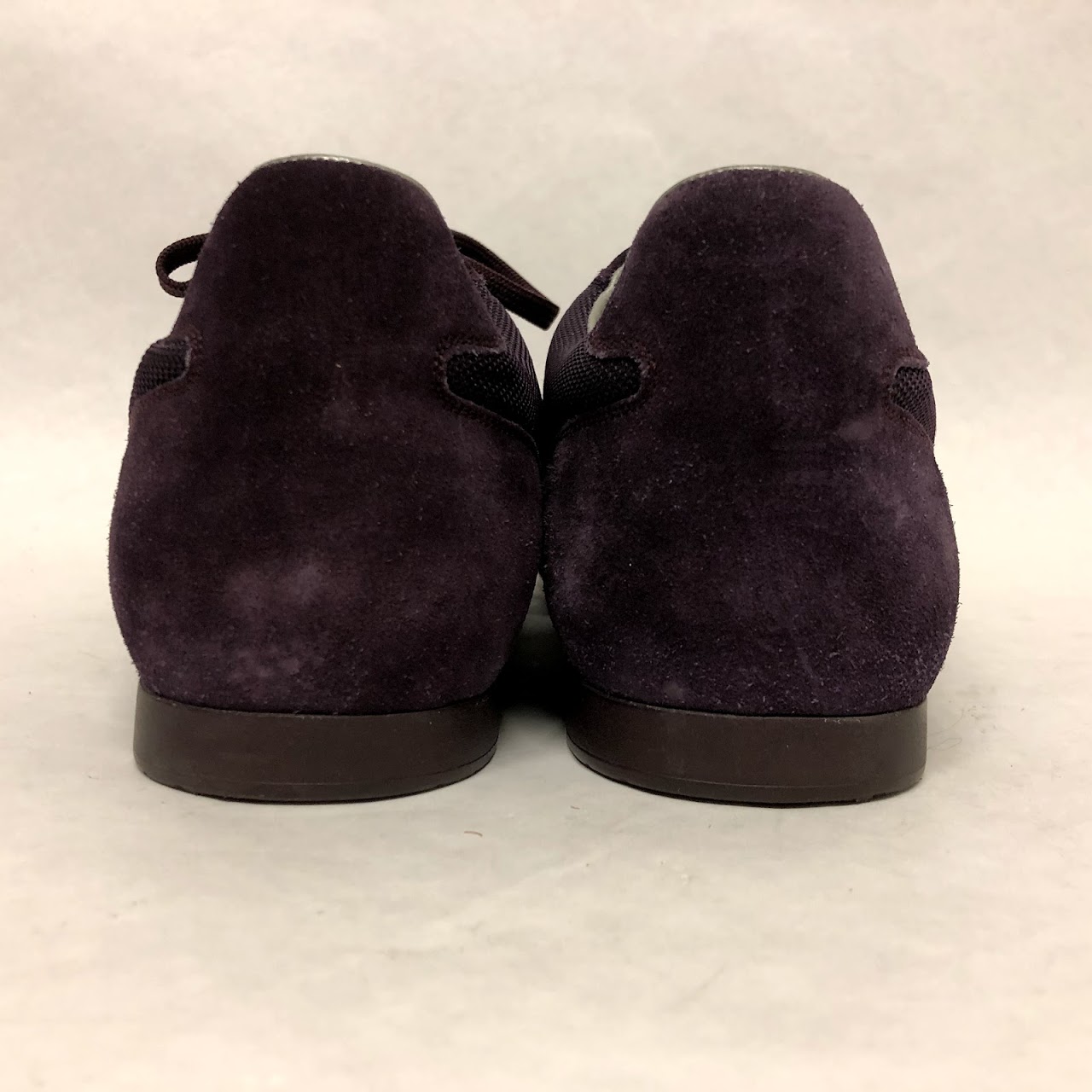 Louis Vuitton Purple Suede Sneakers