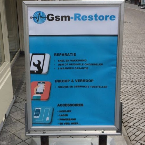 Telefoon reparatie Sittard Gsm-Restore voor iPhone en Samsung logo