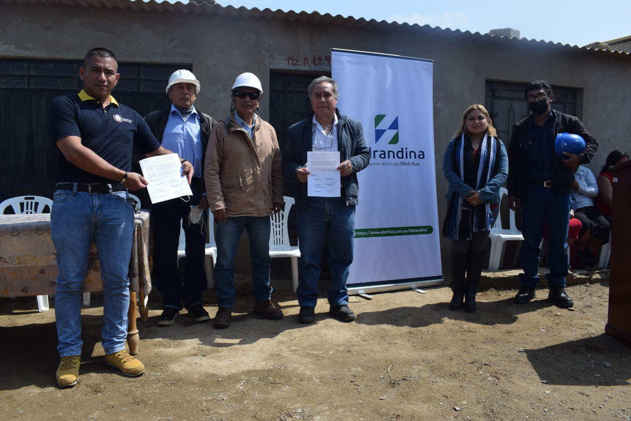 HIDRANDINA: MÁS DE 70 FAMILIAS CONTARÁN CON EL SERVICIO DE LUZ EN CHICAMA