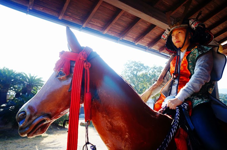 甲冑トップシェアの丸武産業の 川内戦国村 でお侍ごっこ バイクでどっかいこ