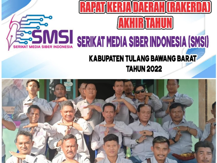 Tiga Catatan Ketua SMSI Lampung Pada Rakerda Akhir Tahun 2022