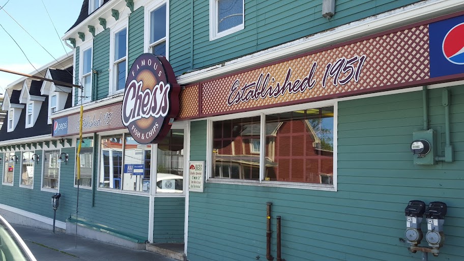 Ches's Fish & Chips - a great restaurant that is very family friendly. St John's, Newfoundland