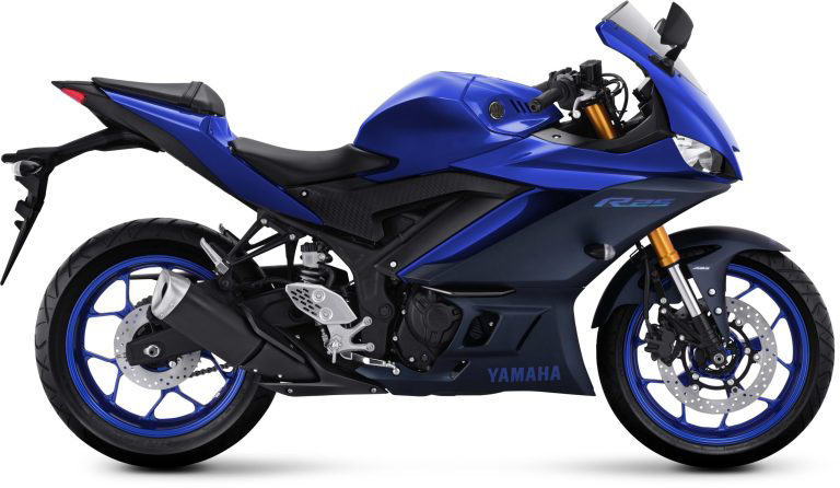 Yamaha R25 MY2022, Masih tetep begini modelnya ....