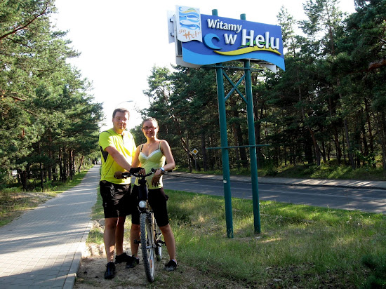 Wycieczka rowerowa przez Hel do Jastrzębiej Góry