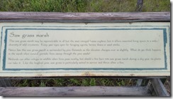 Sawgrass Marsh Placard