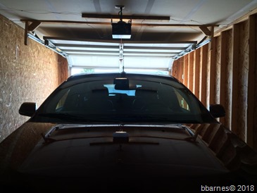 Car in garage 04282018 Car in garage 04282018