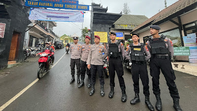 Pastikan Kamtibmas Kondusif Selama Idul Fitri, Samapta Polres Pasuruan Rutin Melaksanakan Patroli Kota