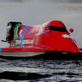 Jonas Andersson of Sweden of Team Azerbaijan at UIM F1 H2O Grand Prix of Ukraine.