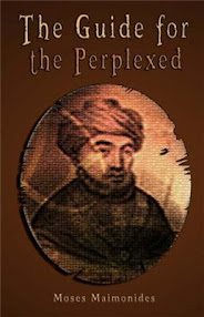 Cover of Moses Maimonides's Book The Guide For The Perplexed