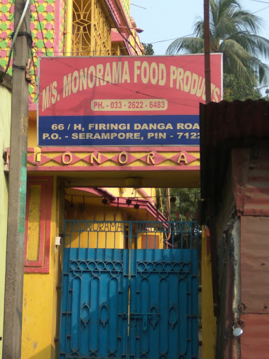 Monorama food products, 66/H, Firingi Danga Road.Serampore, Firingi Danga Rd, Serampore, West Bengal 712203, India, Food_Products_Supplier, state WB