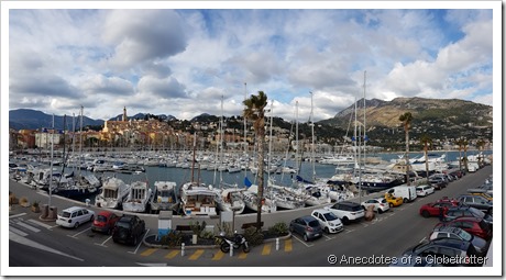 Menton Harbour View