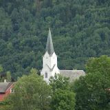 Een kerkje in Vikøyri.