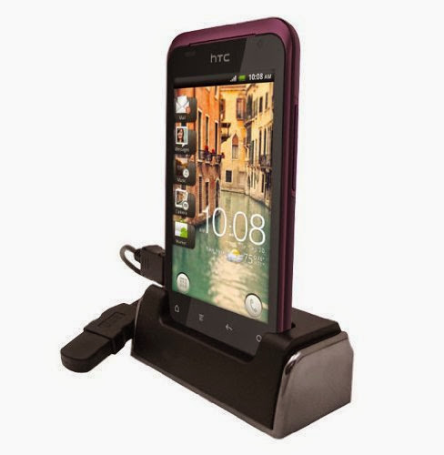  Modern-Tech Single Desktop Charge  &  Sync Dock / Docking Station for HTC Rhyme