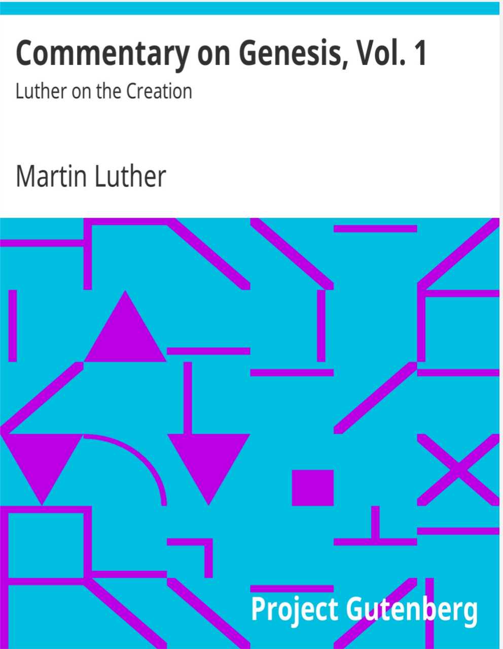 COMMENTARY ON THE BOOK OF GENESIS BY MARTIN LUTHER PDF