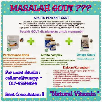 Jom Sihat Bersama Natural Vitamin: 4 Punca Serangan Gout 