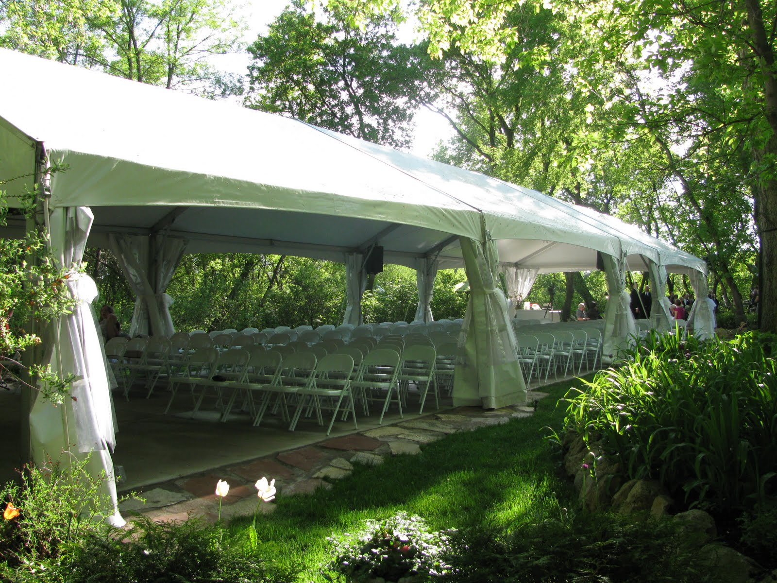 outdoor wedding ceremony decor