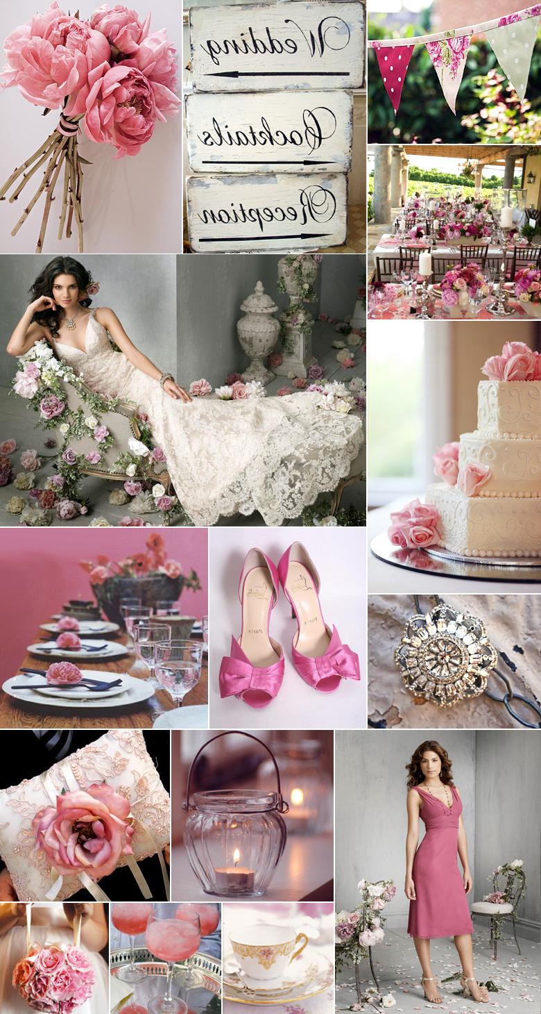 Shabby Chic Wedding Look