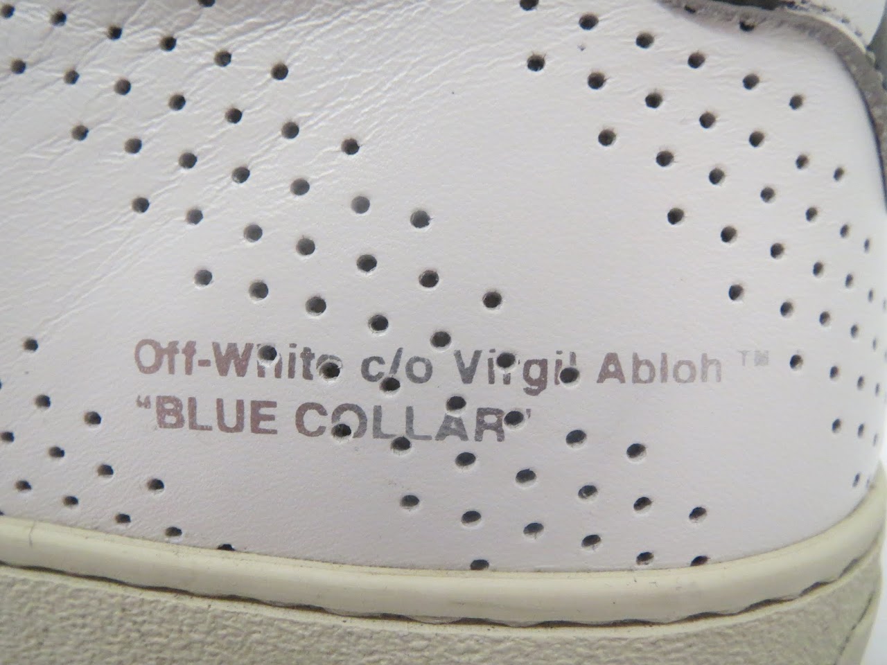 O f f -White c/o Virgil Abloh "Blue Collar" Sneakers