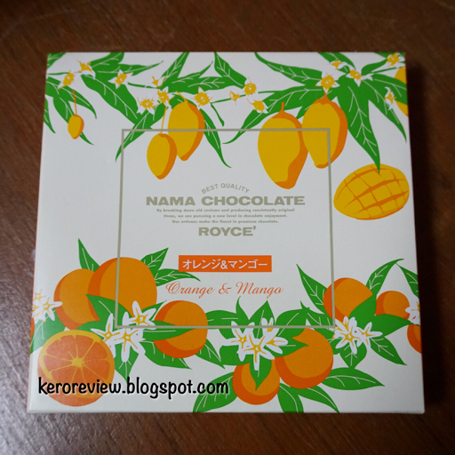 รีวิว รอยซ์ช็อกโกแลต รสส้ม และมะม่วงจากญี่ปุ่น (CR) Review Royce Chocolate Orange & Mango from Japan.