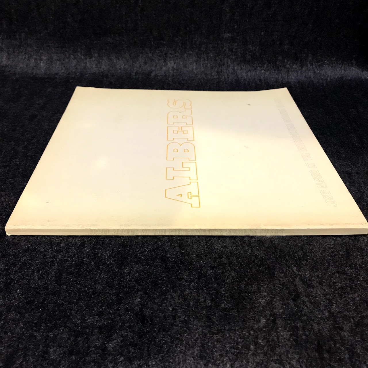 ALBERS: Josef Albers at the Metropolitan Museum of Art Vintage Book
