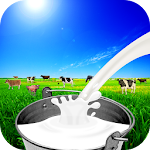 Cover Image of Descargar The Cow Milk Farm game - Free 1 APK