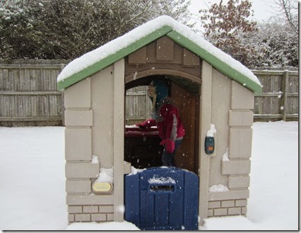 Zoey playing in the snow28