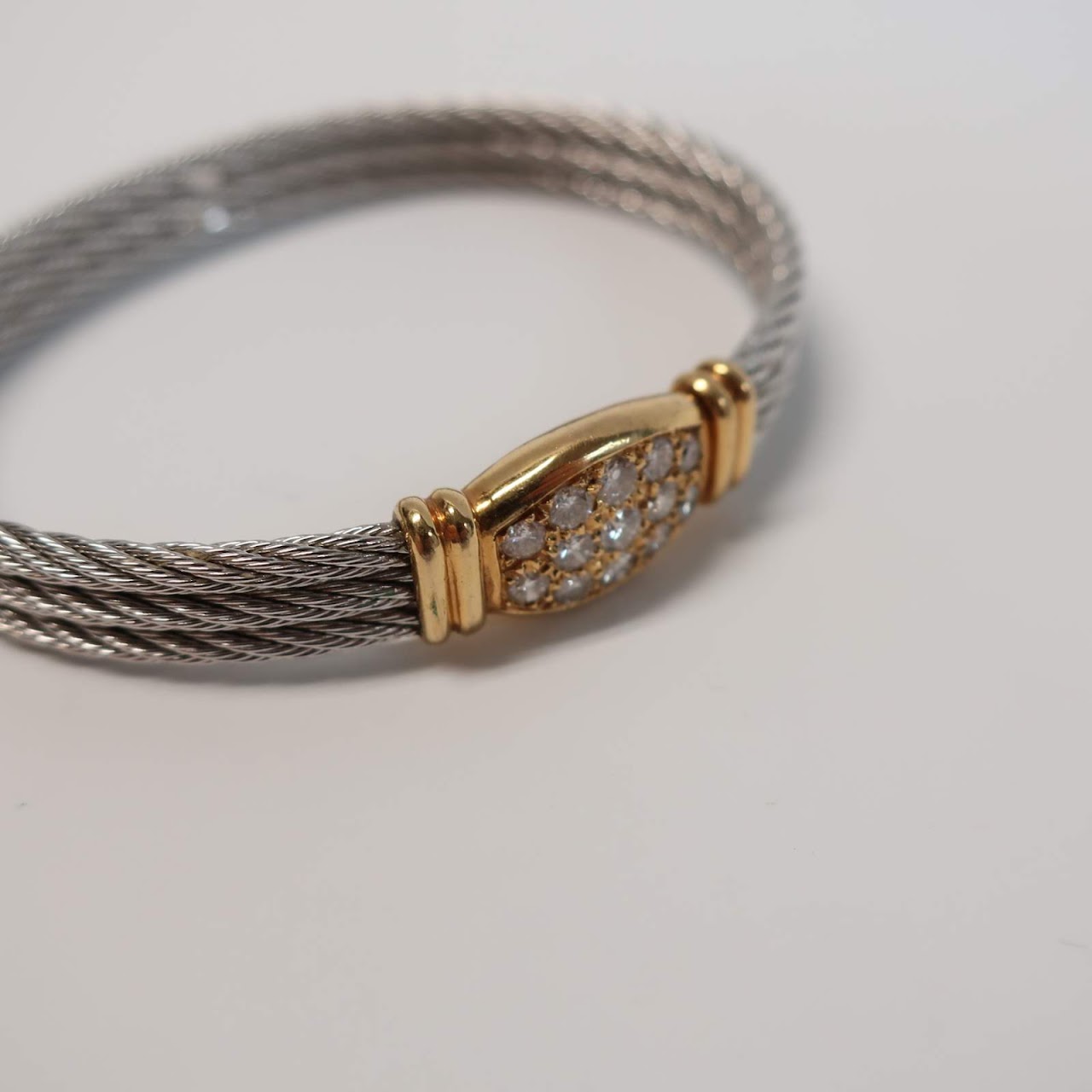 Fred of Paris 18K and Diamond Bracelet