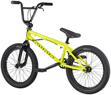 We The People CRS FS BMX Bike - 18" TT, Metallic Yellow, Cassette alternate image 8