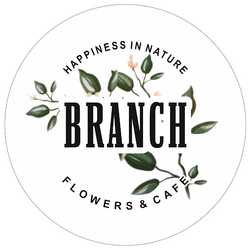 Branch flowers cafe logo