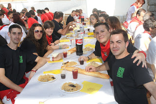 COMIDA DE PEÑAS 2 de octubre