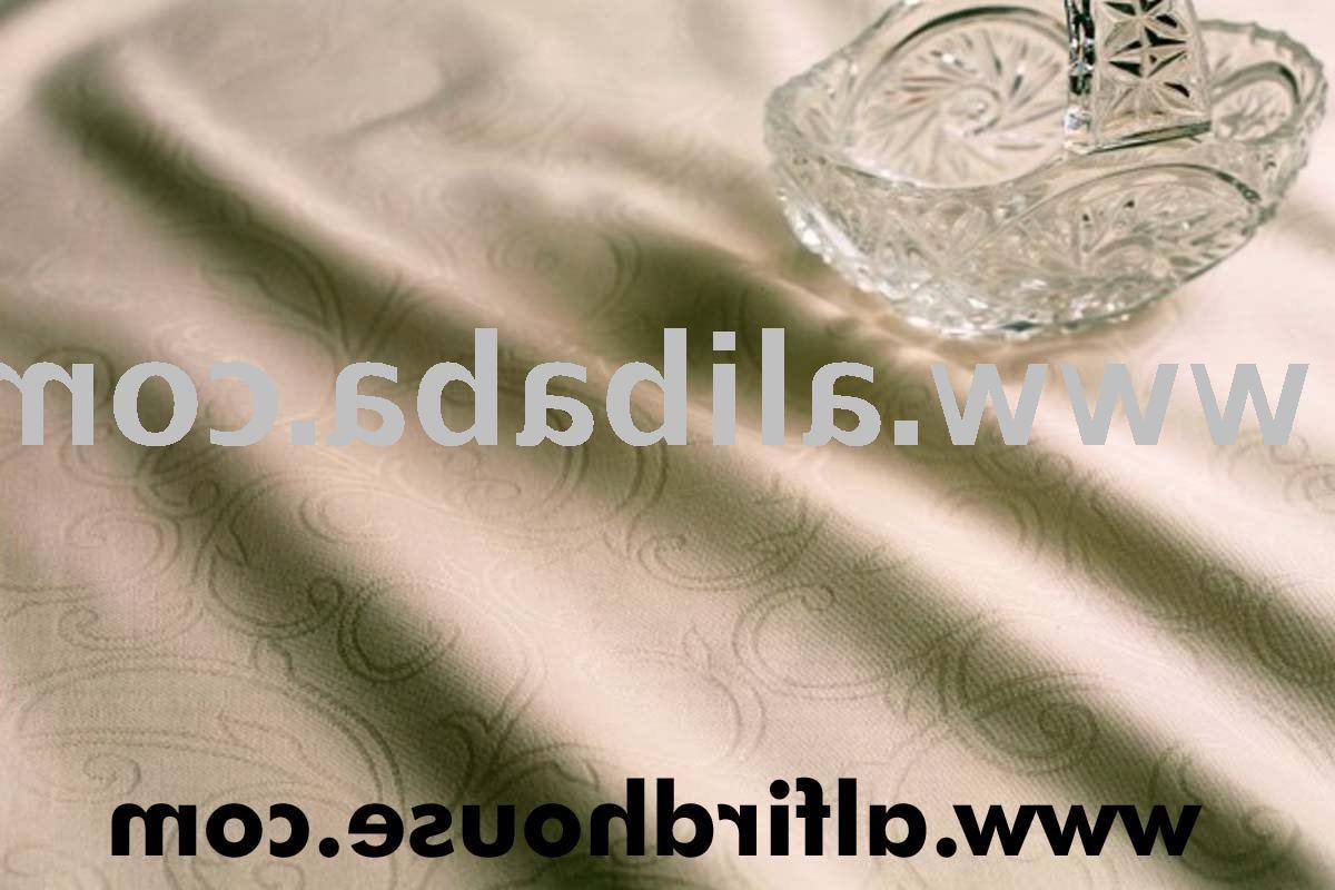 See larger image: 100  Cotton Combed Damask Table cloth   Napkins