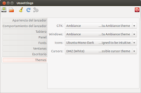 Unsettings u otra posibilidad de personalizar Ubuntu y Unity