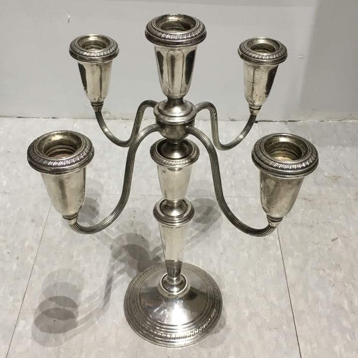 Sterling Silver Candleabra