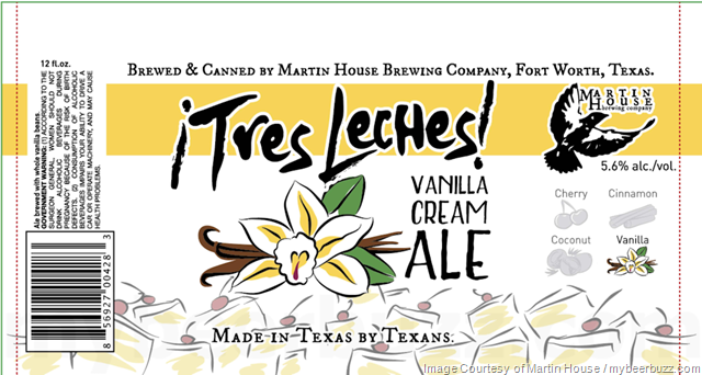 Martin House Adding ¡Tres Leches! Sour Cherry, Cinnamon Cream, Coconut Cream & Vanilla Cream