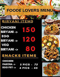 Mom Food Lovers menu 1